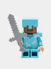 Белый набор фигурок майнкрафт minecraft с аксессуарами, 6 героев / Набор фигурок Радужные друзья
