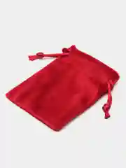 Бордовый подарочный мешочек, бархатный для украшений