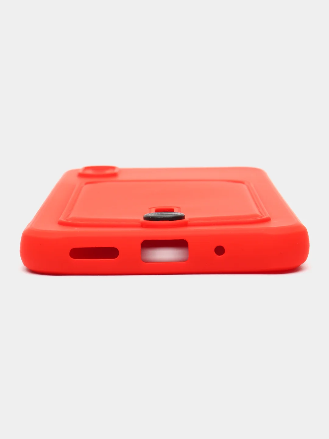 Красный чехол для Xiaomi Redmi 9A, Сяоми Редми 9А, с карманом для карт