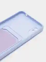 Лавандовый чехол для Xiaomi Redmi 9A, Сяоми Редми 9А, с карманом для карт