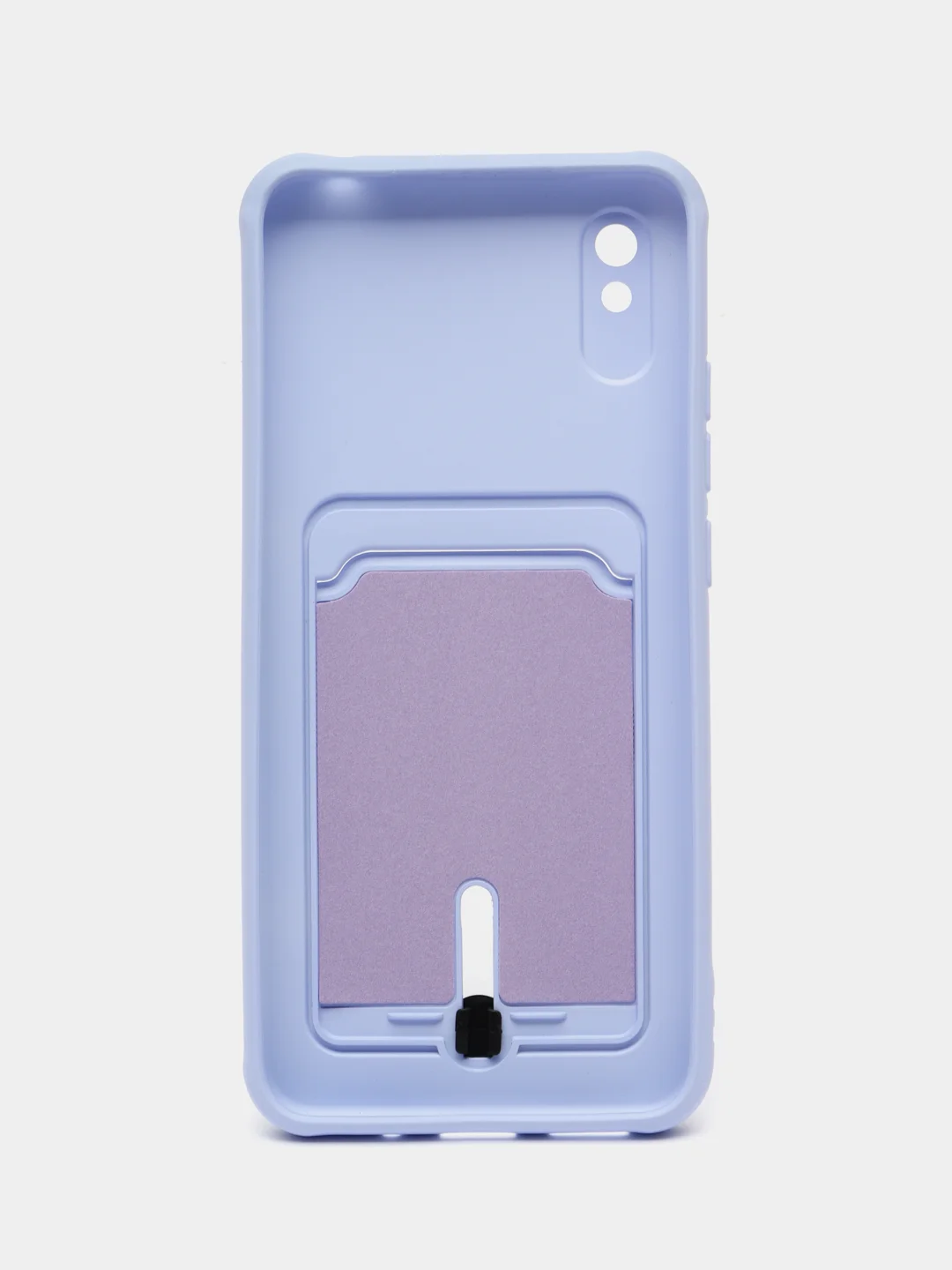 Лавандовый чехол для Xiaomi Redmi 9A, Сяоми Редми 9А, с карманом для карт