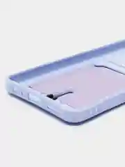 Лавандовый чехол для Realme C55 (Реалми С55), с карманом для карт