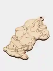 Ёлочные игрушки Дед Мороз, Снегурочка, Новый Год 2024, заготовки для творчества