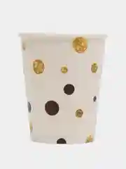 Белый стаканчики бумажные, одноразовые, 6 шт