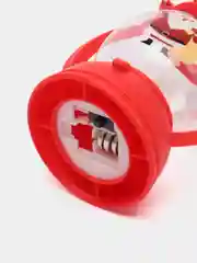 Красный светодиодная фигура "Фонарь с Дедом Морозом" 5,5 х 12,3 х 5,5 см