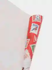 Вишнёвый упаковочная бумага, подарочная, новогодняя глянцевая, 50 х 70 см, 10 видов