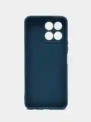 Темно-синий чехол Honor X6, Honor X8 5G / Хонор Х6, Х8 5Г, силиконовый, матовый