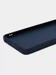 Темно-синий чехол Infinix Note 30 Pro, Инфиникс Нот 30 Про, силиконовый, матовый