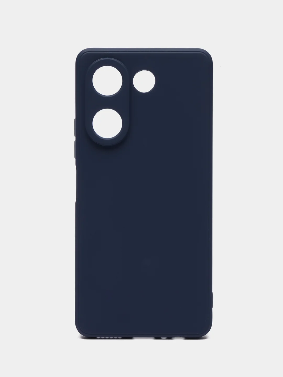 Темно-синий чехол для Tecno Camon 20 / 20 Pro, Техно Камон 20 Про, силиконовый, матовый