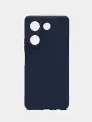 Темно-синий чехол для Tecno Camon 20 / 20 Pro, Техно Камон 20 Про, силиконовый, матовый