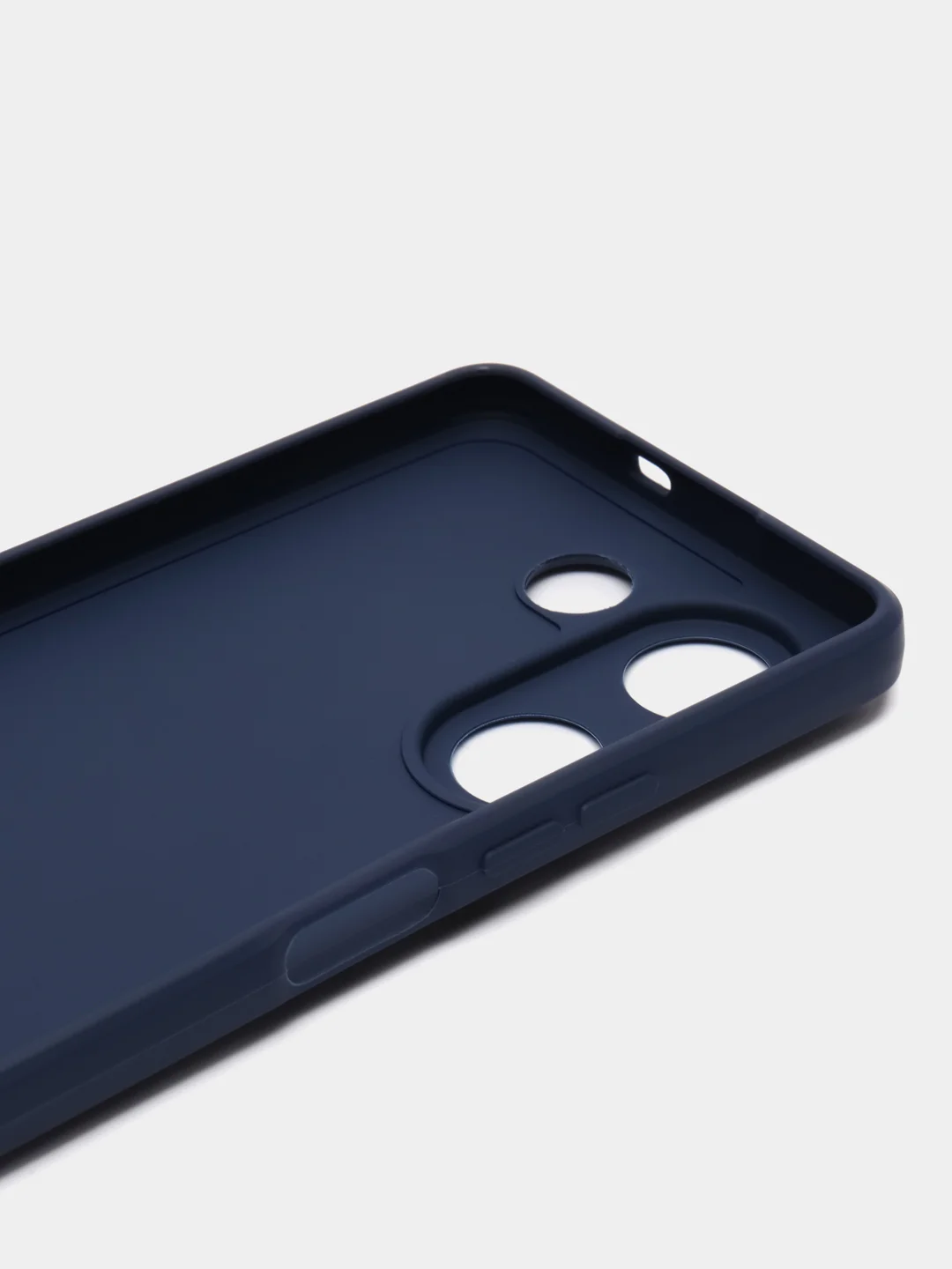 Темно-синий чехол для Tecno Camon 20 / 20 Pro, Техно Камон 20 Про, силиконовый, матовый