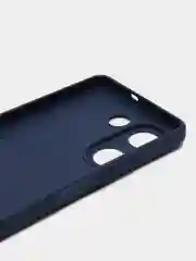 Темно-синий чехол для Tecno Camon 20 / 20 Pro, Техно Камон 20 Про, силиконовый, матовый