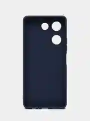 Темно-синий чехол для Tecno Camon 20 / 20 Pro, Техно Камон 20 Про, силиконовый, матовый