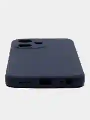 Темно-синий чехол Infinix Hot 30 Play / Инфиникс Хот 30 Плей, силиконовый, матовый
