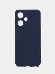 Темно-синий чехол Infinix Hot 30 Play / Инфиникс Хот 30 Плей, силиконовый, матовый