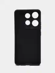 Черный чехол Spark Go 2023, Pop 7, 7 Pro, Infinix Smart 7 Смарт 7, силиконовый, матовый