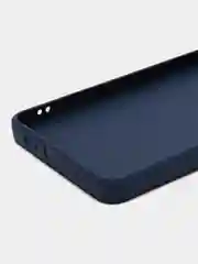 Темно-синий чехол Infinix Note 30 Vip / Инфиникс Нот 30 Вип, силиконовый, матовый