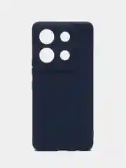 Темно-синий чехол Infinix Note 30 Vip / Инфиникс Нот 30 Вип, силиконовый, матовый