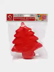 Алый новогодняя, силиконовая форма для льда, выпечки, шоколада