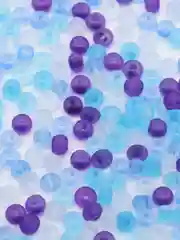 Розовый бисер разный, бисер ассорти, матовый, 2 мм, 3 мм, 4 мм