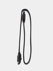 Кабель SATA 3.0 черный прямой для передачи данных