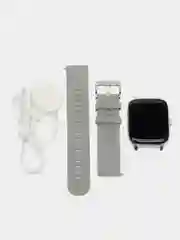 Серый умные смарт часы Smart Watch DT 102, 44 мм, с поддержкой звонков и беспроводной зарядкой