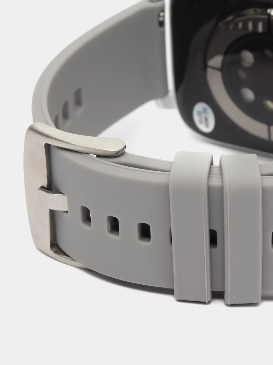 Серый умные смарт часы Smart Watch DT 102, 44 мм, с поддержкой звонков и беспроводной зарядкой
