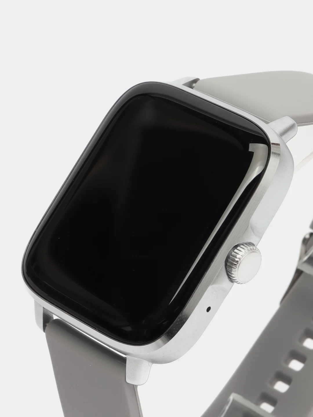 Серый умные смарт часы Smart Watch DT 102, 44 мм, с поддержкой звонков и беспроводной зарядкой