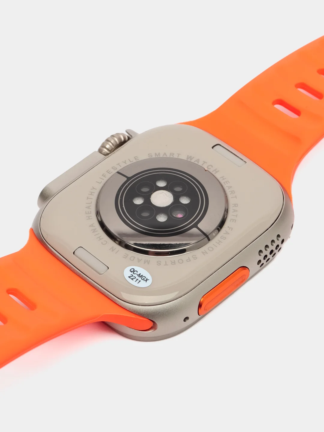 Оранжевый умные смарт часы Smart Watch DT 8 Ultra, 49 мм