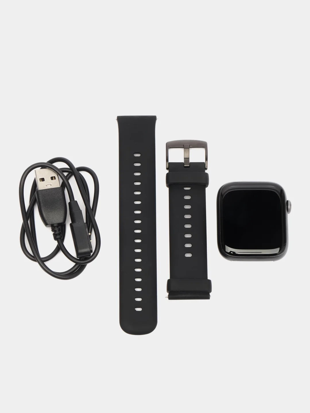 Серый умные смарт часы Smart Watch DT 103, 45 мм, с поддержкой звонков