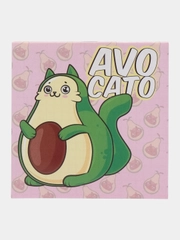 Блокнот "Avocato", 16 листов, 10 х 10 см