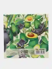 Блокнот "Avocato", 16 листов, 10 х 10 см