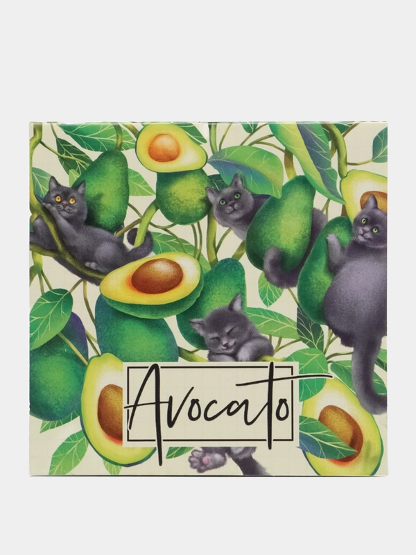 Блокнот "Avocato", 16 листов, 10 х 10 см