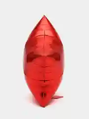 Красный фольгированный воздушный шар в форме звезды, 2 шт, 45 см
