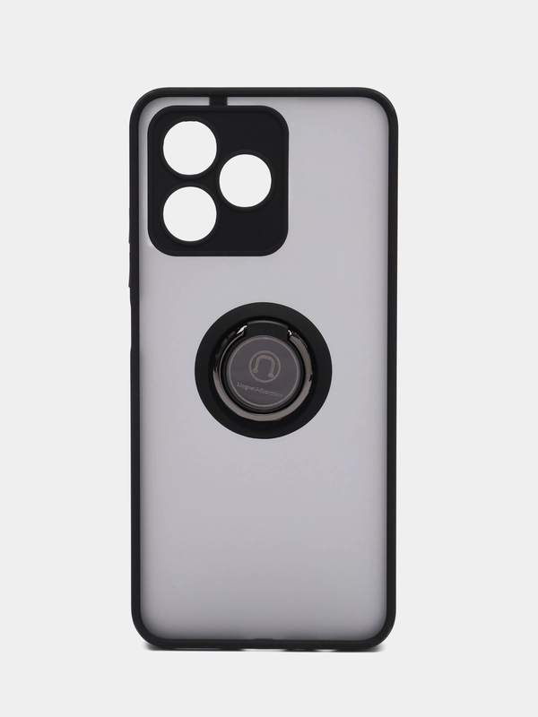 Чехол противоударный Realme C53, C51, c магнитом и кольцом