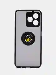 Чехол противоударный Realme C53, C51, c магнитом и кольцом