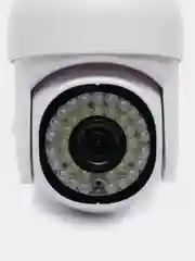 Белый уличная беспроводная IP-камера видеонаблюдения, с Wi-Fi и поворотным механизмом и голосом