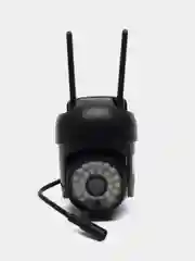 Белый уличная беспроводная IP-камера видеонаблюдения, с Wi-Fi и поворотным механизмом и голосом