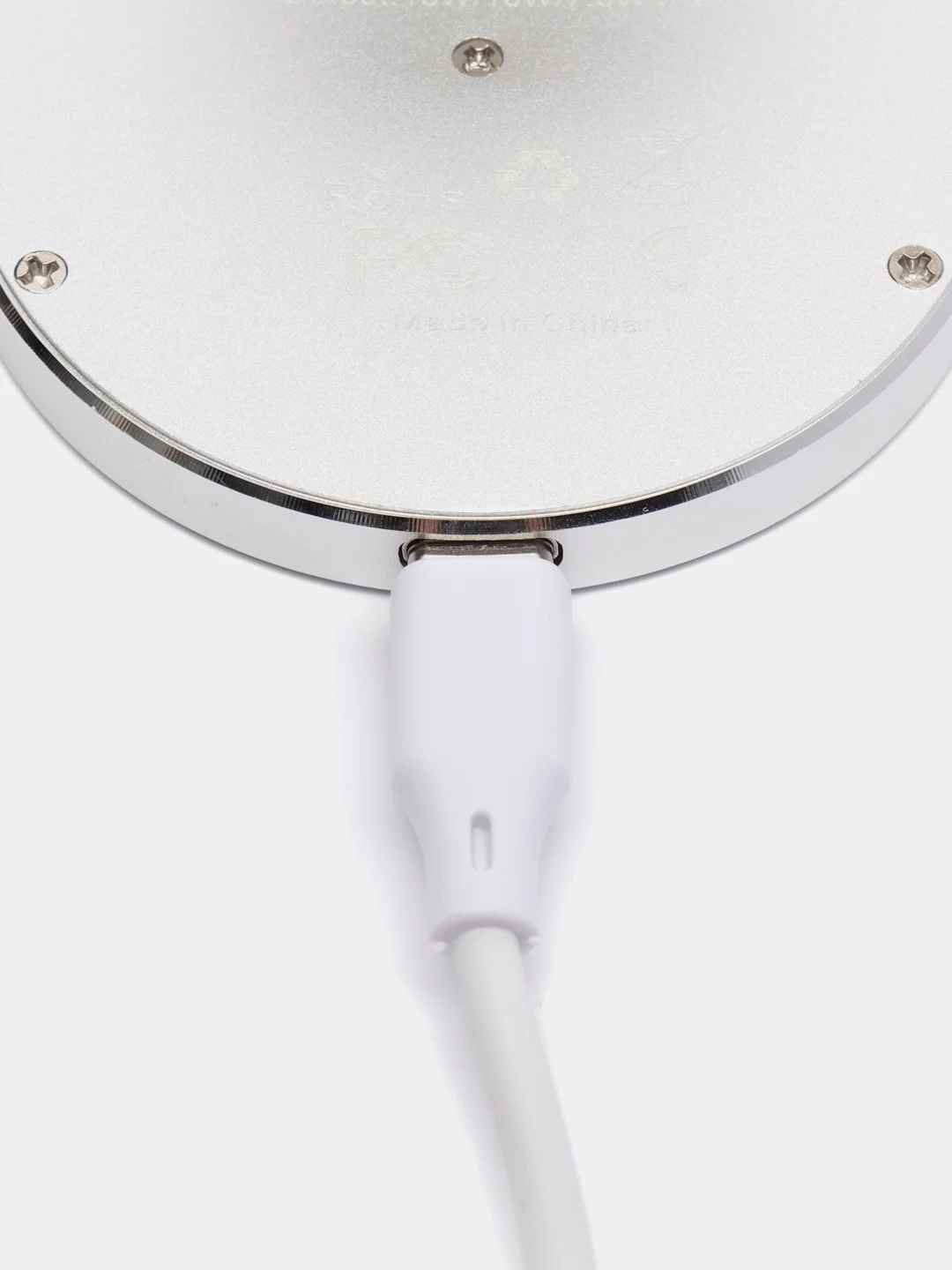 Белый автомобильный держатель для смартфонов с Magsafe, с возможностью подзарядки