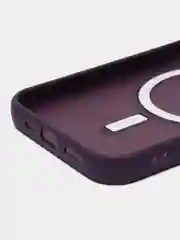 Бордовый чехол MagSafe для iPhone