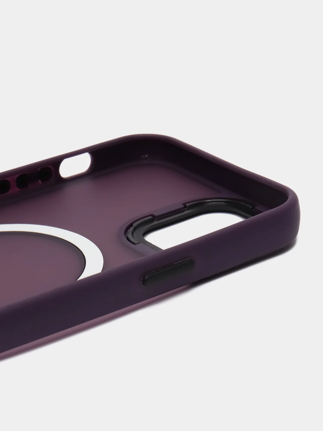 Бордовый чехол MagSafe для iPhone