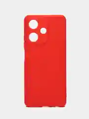 Красный чехол на Infinix Hot 30 / Инфиникс Хот 30, силиконовый, матовый