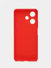 Красный чехол на Infinix Hot 30 / Инфиникс Хот 30, силиконовый, матовый