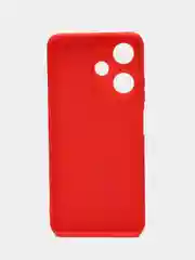 Красный чехол Infinix Hot 30i / Инфиникс Хот 30Ай, силиконовый, матовый