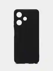 Черный чехол Infinix Hot 30i / Инфиникс Хот 30Ай, силиконовый, матовый