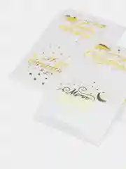 Прозрачный набор наклеек "Новый год"