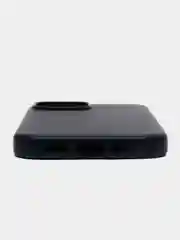 Синий чехол MagSafe для iPhone 15 Pro Max Plus кожаный ROSCO из экокожи с защитой камер магнитом