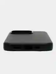 Тёмно-зелёный чехол MagSafe для iPhone 15 Pro Max Plus кожаный ROSCO из экокожи с защитой камер магнитом