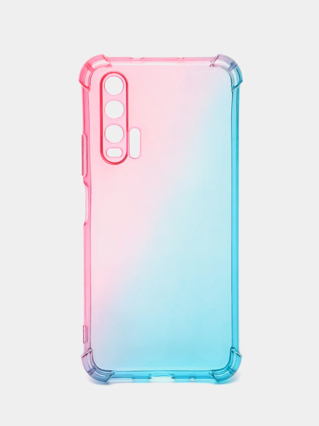 Противоударный чехол для Honor 20 Pro силиконовый Rosco с усиленными углами, защитой камер