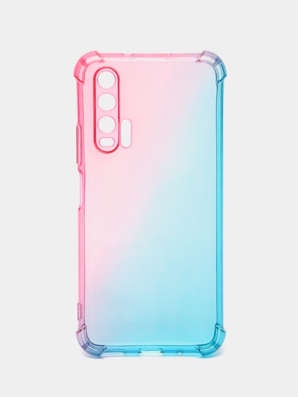 Противоударный чехол для Honor 20 Pro силиконовый Rosco с усиленными углами, защитой камер